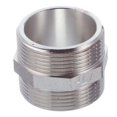 Изображение товара Ниппель Valtec 1 1/2 НР(ш) х 1 1/2 НР(ш) латунный (VTr.582.N.0008)