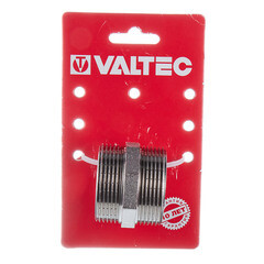 Ниппель Valtec 1 1/2 НР(ш) х 1 1/2 НР(ш) латунный (VTr.582.N.0008) - фото 3