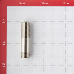 Сгон Valtec 1/2 НР(ш) х 80 мм латунный (VTr.653.N.0408) - фото 2