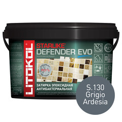 Изображение товара Затирка эпоксидная Litokol Starlike Defender Evo s.130 серый бетон 1 кг