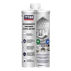 Герметик эпоксидный для швов Tytan Professional двухкомпонентный светло-серый 400 мл - фото 1