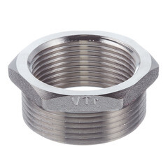 Футорка Valtec 1 1/2 НР(ш) х 1 1/4 ВР(г) латунная (VTr.581.N.0807) - фото 1