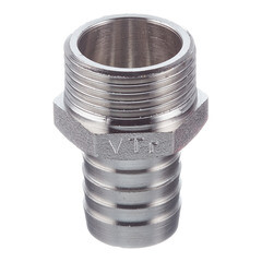 Штуцер Valtec для присоединения шланга 3/4 НР(ш) х 20 мм латунный (VTr.650.N.0520) - фото 1