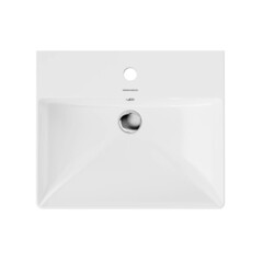 Раковина Kerama Marazzi Pro 50 см подвесная белая (PROR_wb_50/KMPRWb50GWh1) - фото 13