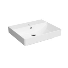 Раковина Kerama Marazzi Pro 50 см подвесная белая (PROR_wb_50/KMPRWb50GWh1) - фото 1