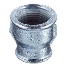 Муфта переходная Gebo Platinum (240-26V) 1 ВР(г) х 3/4 ВР(г) чугунная оцинкованная