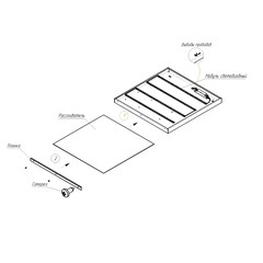 Светильник аварийный встраиваемый/накладной Всесветодиоды 5000-5500К 30 Вт 220 В IP40 (vs201-30-mpr-5k-li1h) - фото 2