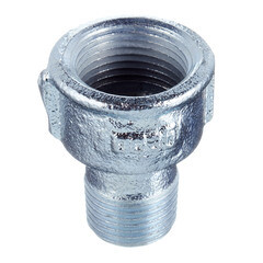 Муфта переходная Gebo Platinum (246-22V) 3/4 ВР(г) х 1/2 НР(ш) чугунная оцинкованная - фото 1