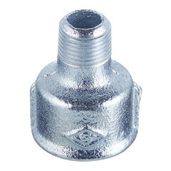 Муфта переходная Gebo Platinum (246-25V) 1 ВР(г) х 1/2 НР(ш) чугунная оцинкованная - фото 2