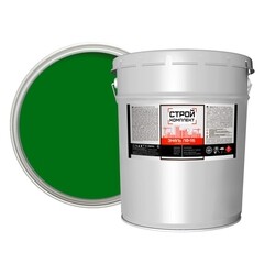 Эмаль ПФ-115 алкидная Стройкомплект зеленая полуглянцевая 20 кг - фото 2