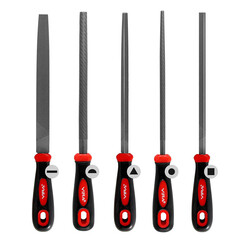 Набор напильников с рукояткой Vira 175 мм (820006) (5 шт.) - фото 1