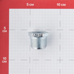 Футорка Gebo Platinum (241-22V) 3/4 НР(ш) х 1/2 ВР(г) чугунная оцинкованная - фото 2