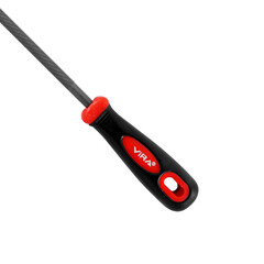 Напильник круглый Vira 200 мм двухкомпонентная рукоятка - фото 2