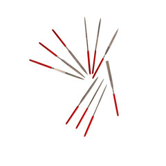 Набор надфилей для обработки твердых материалов Vira 140 мм (822012) (10 шт.) - фото 3