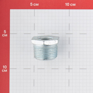 Футорка Gebo (241-25V) 1 НР(ш) х 1/2 ВР(г) чугунная оцинкованная — купить в Луге: цены, характеристики, отзывы и фото в интернет-магазине Петрович.