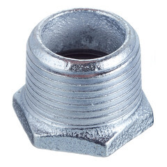 Футорка Gebo Platinum (241-26V) 1 НР(ш) х 3/4 ВР(г) чугунная оцинкованная - фото 3