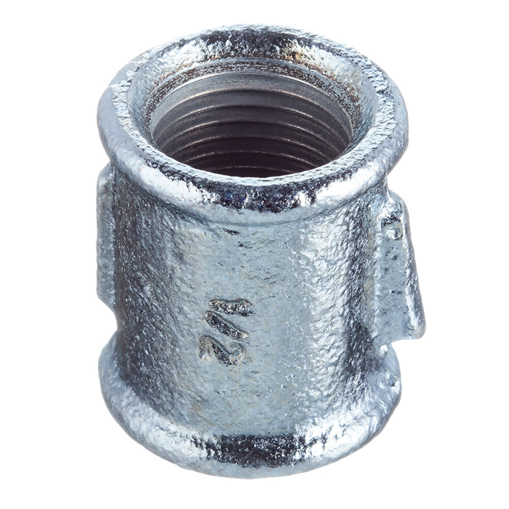 Изображение товара Муфта прямая Gebo Platinum (270-4V) 1/2 ВР(г) х 1/2 ВР(г) чугунная оцинкованная
