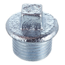 Заглушка Gebo Platinum (290-4V) 1/2 НР(ш) чугунная оцинкованная
