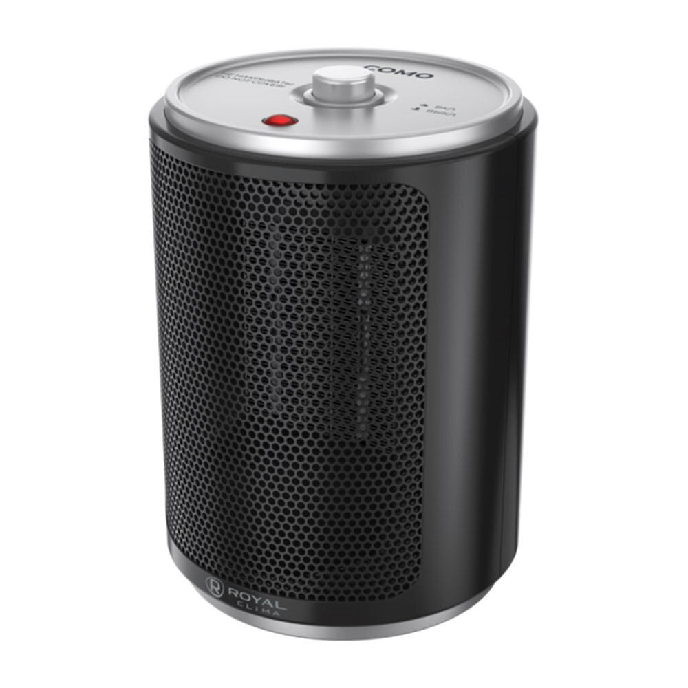 

Тепловентилятор Royal Clima Como 500 Вт с терморегулятором (RFH-CM500DC-BL), Черный