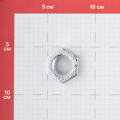 Контргайка Gebo Platinum (310-4V) 1/2 ВР(г) х 1/2 ВР(г) чугунная оцинкованная - фото 2