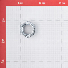 Контргайка Gebo Platinum (310-5V) 3/4 ВР(г) х 3/4 ВР(г) чугунная оцинкованная - фото 2