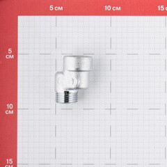 Эксцентрик Far 1/2 ВР(г) х 1/2 НР(ш) х 10 мм латунный (FC 5560 112) - фото 3