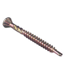 Саморезы для массивной доски 35x3,2 мм желтые (500 шт.) - фото 5