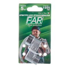 Эксцентрик Far 1/2 ВР(г) х 1/2 НР(ш) х 30 мм латунный (FC 5560 312) - фото 3