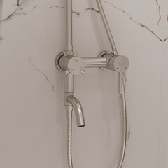 Душевая система Corsa Deco NX с верхним душем с лейкой с изливом сталь (SSFNX300SS) - фото 12