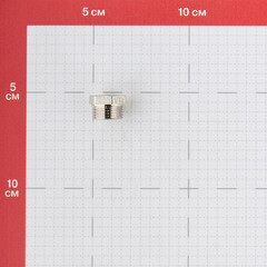 Футорка Valtec 3/8 НР(ш) x1/4 ВР(г) латунная (VTr.581.N.0302) - фото 2