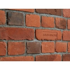 Искусственный камень Балтфасад Старый кирпич красный (72 шт.=1 кв.м) - фото 7