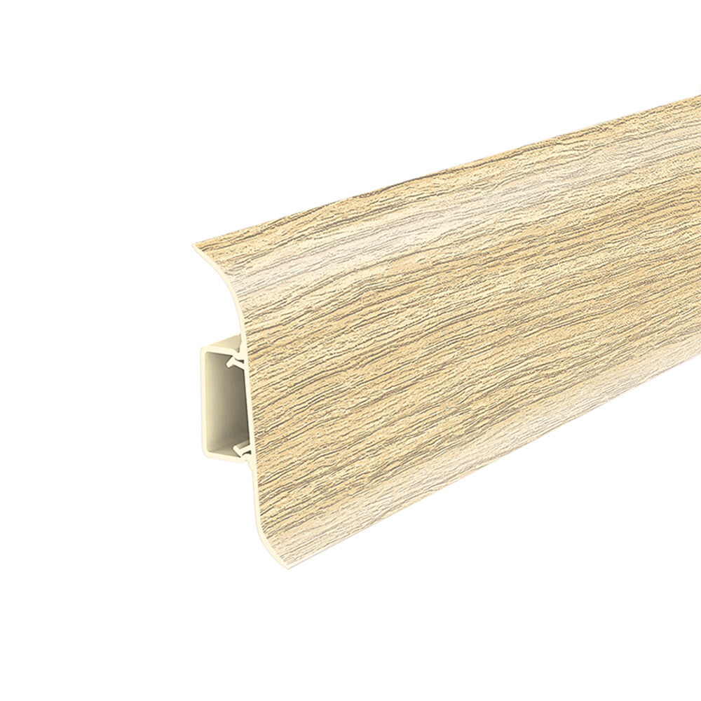 Изображение товара Плинтус ПВХ напольный Идеал Классик 55 мм 213 дуб северный 2200 мм