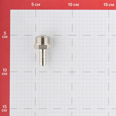 Штуцер Valtec для присоединения шланга 1/2 НР(ш) х 10 мм латунный (VTr.650.N.0410) - фото 5