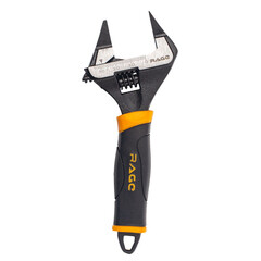 Ключ разводной с ультратонкими губками Rage by Vira 150 мм с двухкомпонентной рукояткой - фото 1