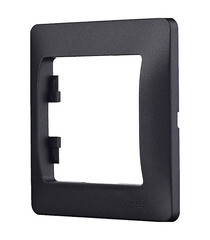 Рамка Systeme Electric Glossa oдноместная антрацит (GSL000701) - фото 3
