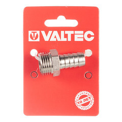Штуцер Valtec для присоединения шланга 1/2 НР(ш) х 14 мм латунный (VTr.650.N.0414) - фото 2