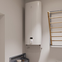 Водонагреватель накопительный Electrolux 80 Centurio IQ 3.0 электрический 80 л 2 кВт плоский универсальный - фото 2