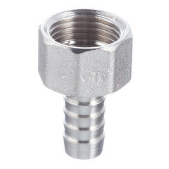 Изображение товара Штуцер Valtec для присоединения шланга 1/2 ВР(г) х 12 мм латунный (VTr.654.N.0412)