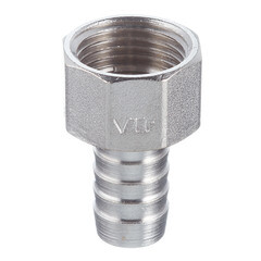 Изображение товара Штуцер Valtec для присоединения шланга 1/2 ВР(г) х 14 мм латунный (VTr.654.N.0414)