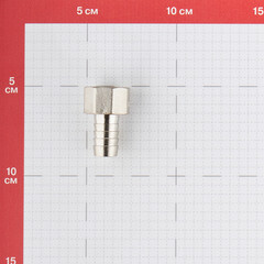 Штуцер Valtec для присоединения шланга 1/2 ВР(г) х 14 мм латунный (VTr.654.N.0414) - фото 3