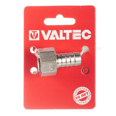 Штуцер Valtec для присоединения шланга 1/2 ВР(г) х 14 мм латунный (VTr.654.N.0414) - фото 2