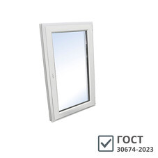 Пластиковое окно VEKA WHS Halo 60 1160х800 мм 1 створка поворотно-откидная правая однокамерное