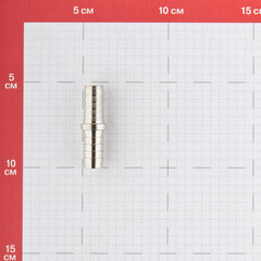 Штуцер Valtec для присоединения шланга d12 мм латунный (VTr.657.N.1212) - фото 2