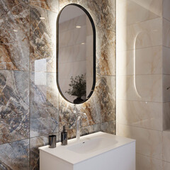 Панель композитная SPC 560х280х2,5 мм Stella Kerama глянцевая величие камня 1,25 кв.м (8 шт.) - фото 2