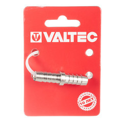 Штуцер Valtec для присоединения шланга d10 мм латунный (VTr.657.N.1010) - фото 2