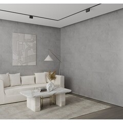 Панель композитная SPC 580х310х2,8 мм Идеал Керама матовая 556 каррара пепельный 2,157 кв.м (12 шт.) - фото 2