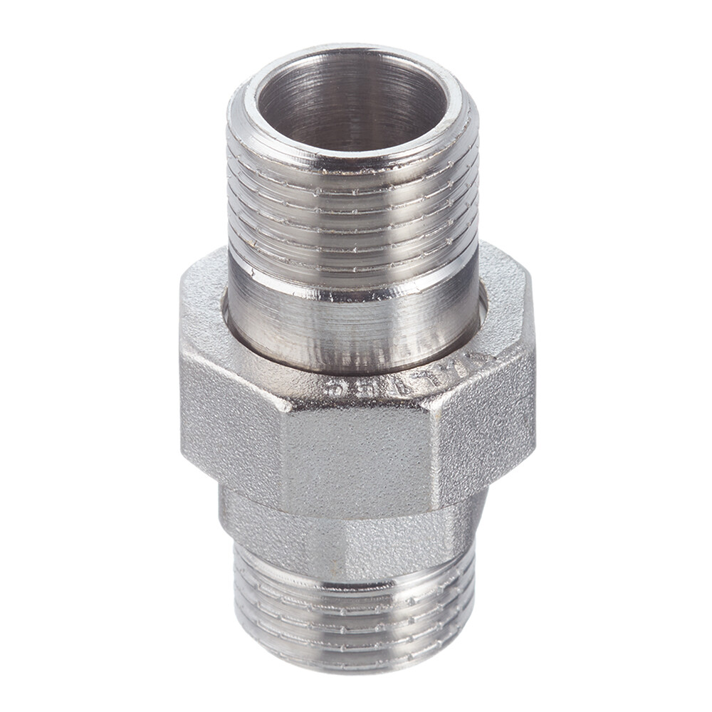 Изображение товара Американка прямая Valtec 1/2 НР(ш) х 1/2 НР(ш) латунная (VTr.728.N.0004)