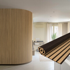 Панель акустическая 600х2780х9 мм Stella Standart дуб сальвадор 1,7 кв.м (цб-19453) - фото 3