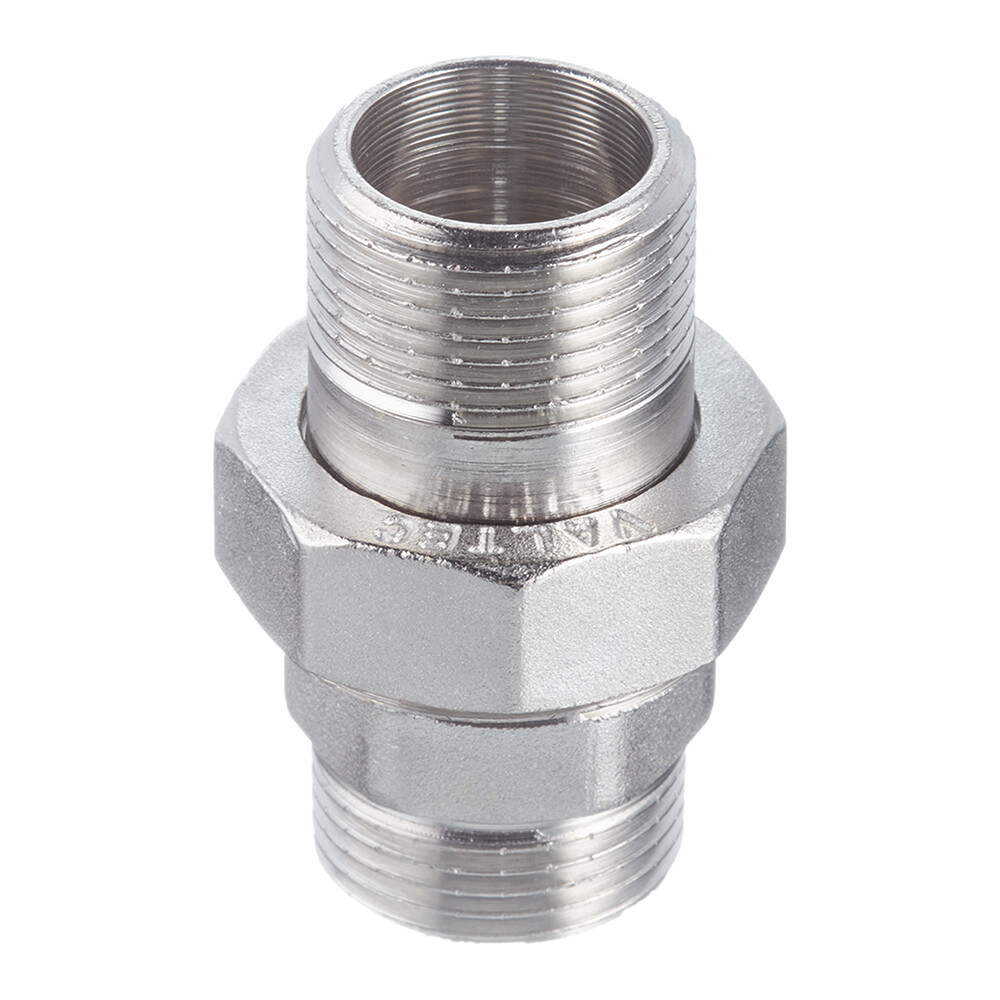 Изображение товара Американка прямая Valtec 3/4 НР х 3/4 НР латунная нержавеющая соединитель