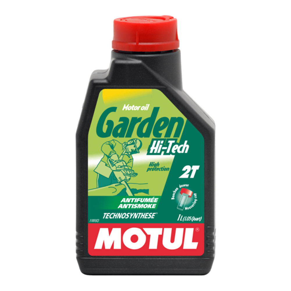 Изображение товара Масло для 2-тактных двигателей Motul Garden 2T Hi-Tech синтетическое 1 л